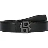 BOSS Icon Riem Leer black 100 cm
