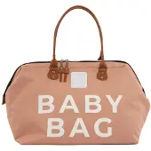 Bagmori Luiertas beige / bruin / wit