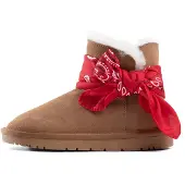 Gooce Snowboots bruin / rood / wit