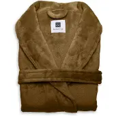 Zohome Zo Home Flanel Fleece Badjas Cara - cognac brown - L