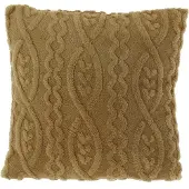 Unique living sierkussen pleun latte -45x45cm