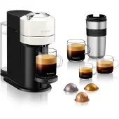 De'Longhi Nespresso Vertuo Next Wit Env120.w - Grote Kopmaten Centrifusion Capsulemachine