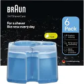 Braun Clean & Renew Refill Cartridge CCR 6 stuks