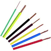 Conrad H07V-K 1x1,5 rot Leidingdraad 100 m