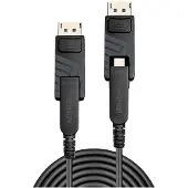 Lindy Aansluitkabel Mini DisplayPort stekker, Mini DisplayPort stekker 30 m Zwart 38482 DisplayPort-kabel