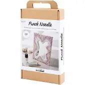 Creativ Company Hobbyset Punch Needle Spiegel Pastelkleuren