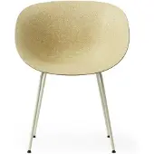 Normann Copenhagen Mat Armchair armstoel Hemp-cream steel