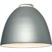 Artemide Design plafondlamp Nur Mini, dimbaar, alu / grijs / zink, Woon-/ Eetkamer, Aluminium, Design, plafondlamp design
