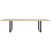Muuto 70/70 eettafel 295x108 cm Sollid oak-Black