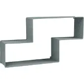 Gubi Dédal Plank Stone Grey Semi Matt