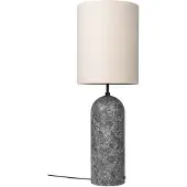 Gubi Gravity XL vloerlamp grijs marmer/canvas, high