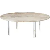 Gubi IOI Salontafel Ø100 cm | Chrome