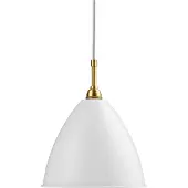 Gubi Bestlite BL9M hanglamp mat wit-messing