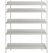 Muuto Compile Shelving System Opslagsysteem Grey | Configuration 3