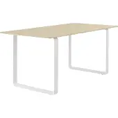 Muuto 70/70 eettafel 170x85 cm Solid oak-White