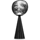 Tom Dixon Melt Portable LED tafellamp 28,5 cm Zwart