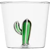 Ichendorf Milano - Desert Plant Tumbler Cactus Green - 35 cl - Drinkglazen - Groente