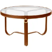 Gubi Adnet salontafel Ø70 cm Tan