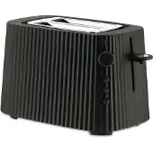 Alessi Broodrooster Plisse Black