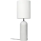 Gubi Gravity XL vloerlamp wit marmer/wit, high