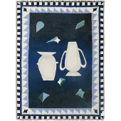 &tradition Momento JH46 Plaid Midnight Blue