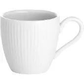 Pillivuyt Plissé espressokop 9 cl Wit