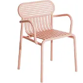 Petite Friture Week-End Stoel met Armleuningen - Set van 2 Blush