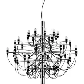 Flos 2097 Sarfatti kroonluchter LED Chroom 50 lampen
