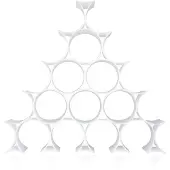 Kartell Infinity - Flessenhouder - 16 Stuks White