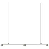Normann Copenhagen Hanglampe , dimbare, Grijs, Eetkamer, Aluminium