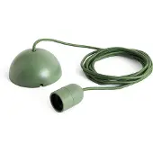HAY Hanglamp Common, dimbaar, groen, Woon-/ Eetkamer, Kunststof, hanglamp