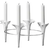 Georg Jensen Kaarshouder Bloom Botanica Taper RVS