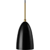 Gubi Gräshoppa Hanger Black Glossy Shade