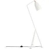 Gubi Gräshoppa vloerlamp glanzend Alabaster white
