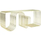 AYTM Curva zitbank 100 cm Goud