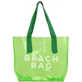 Bagmori Strandtas groen / wit