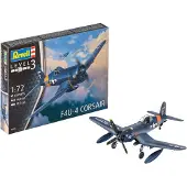 Revell Modelbouwpakket Vliegtuigen - 03955 F4U-4 Corsair Plane Plastic - 1:72 -