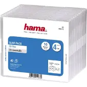 Hama Cd Doosjes 'Slim-Pack'4 Per 10