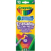 Crayola kleurpotloden uitwisbaar, 10st.
