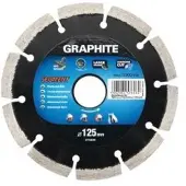 Graphite diamantschijf 115x22x8,0x2,2mm segment gelaserd mpa en13236