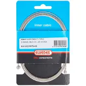 Elvedes Rem binnenkabel 2250mm RVS V-nippel 6412/27RVS-49