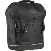 Polydaun fietstas travel 20 liter 30 x 37 x 17 cm zwart