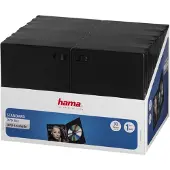 Hama Dvd-Box Black 30-Pack Red