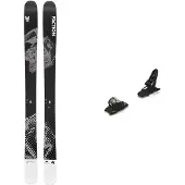 Faction - Packs (ski's & bindingen) - Pack Prodigy 4 2025 voor Unisex van Hout - Zwart