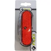 Falkx led achterlicht. montage 50/80mm. incl batterijen (hangverpakking).
