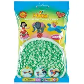 Hama strijkkralen - pastel mint (98), 3000st.