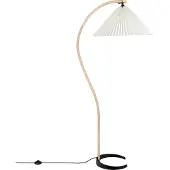 Gubi Timberline vloerlamp Oak-birch-white