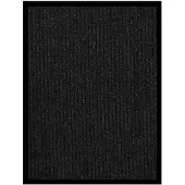 vidaXL Deurmat 60x80 cm gestreept antracietkleurig