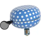 New Looxs ding dong bel 80mm polka dot blue