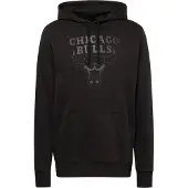 New Era Sweatshirt 'NBA' donkergrijs / zwart